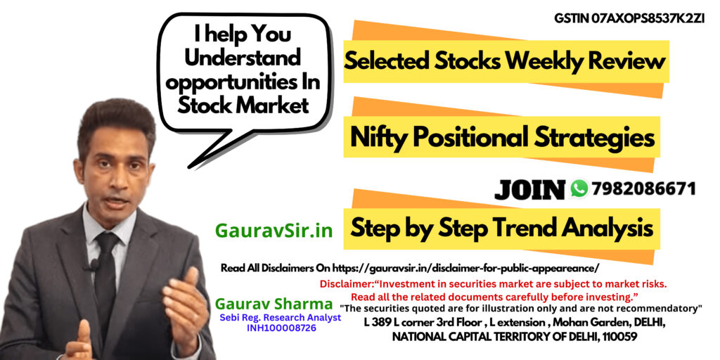 Sebi Registered Research Analyst 
Gaurav Sharma Services and Disclaimers